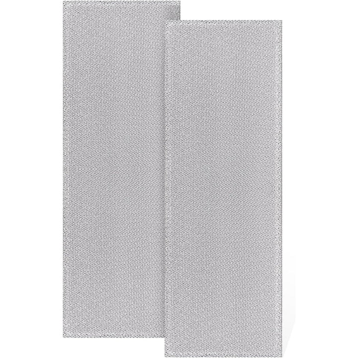 Two HERAON aluminum S99010370 range hood grease filters