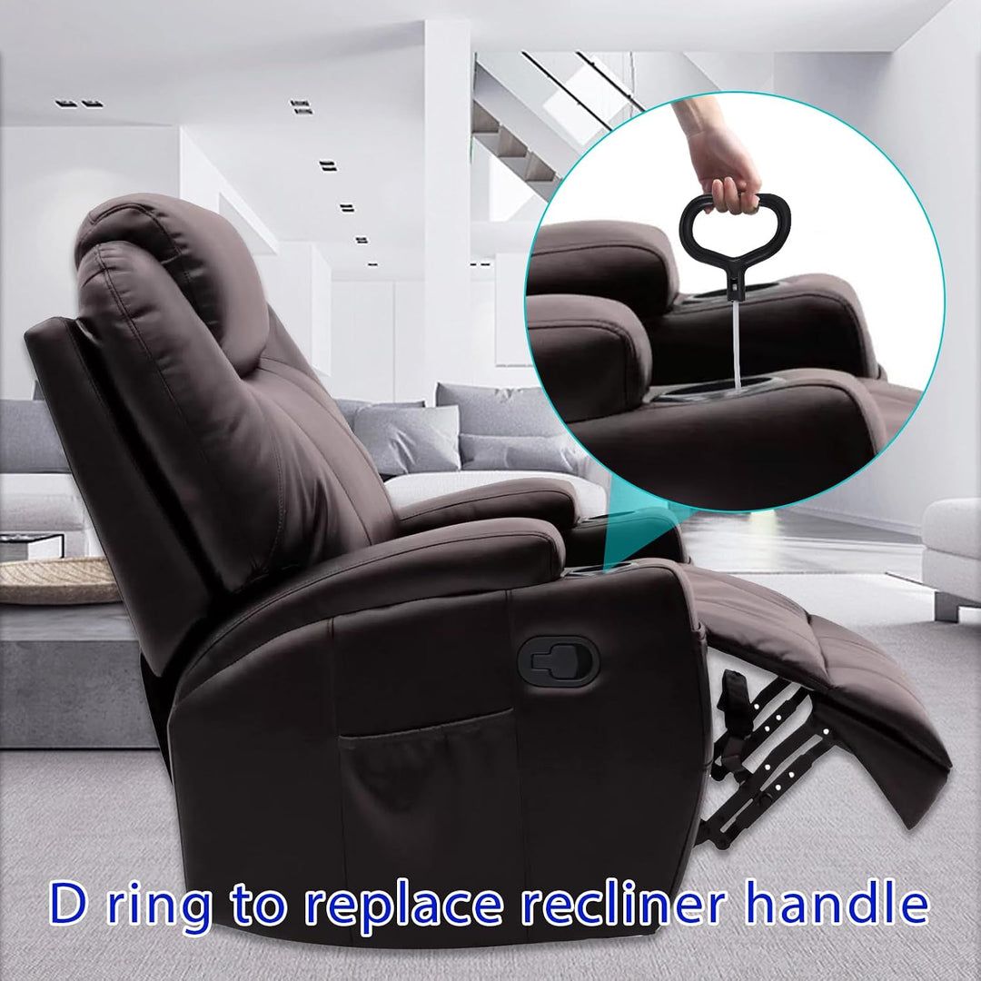 D-ring recliner cable shown in use