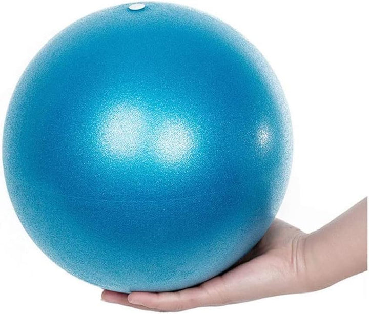 Blue 9-inch mini Pilates ball, product view 1