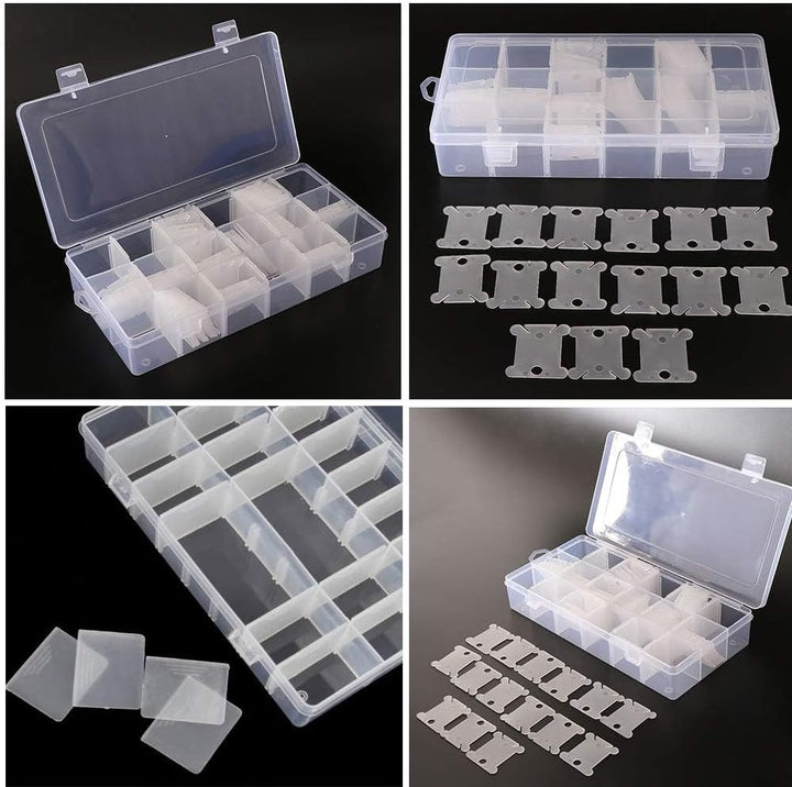 36-grid embroidery floss organizer set view 4