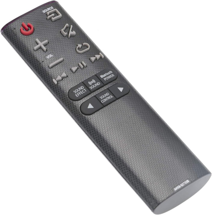Opposite angled view of black AH59-02733B remote