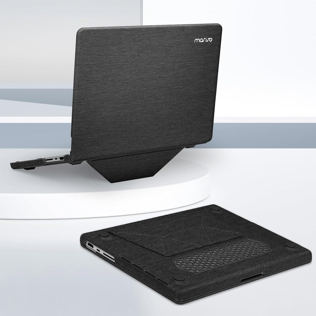 Black knit-fabric kickstand case for 14-inch Pro models, photo 4