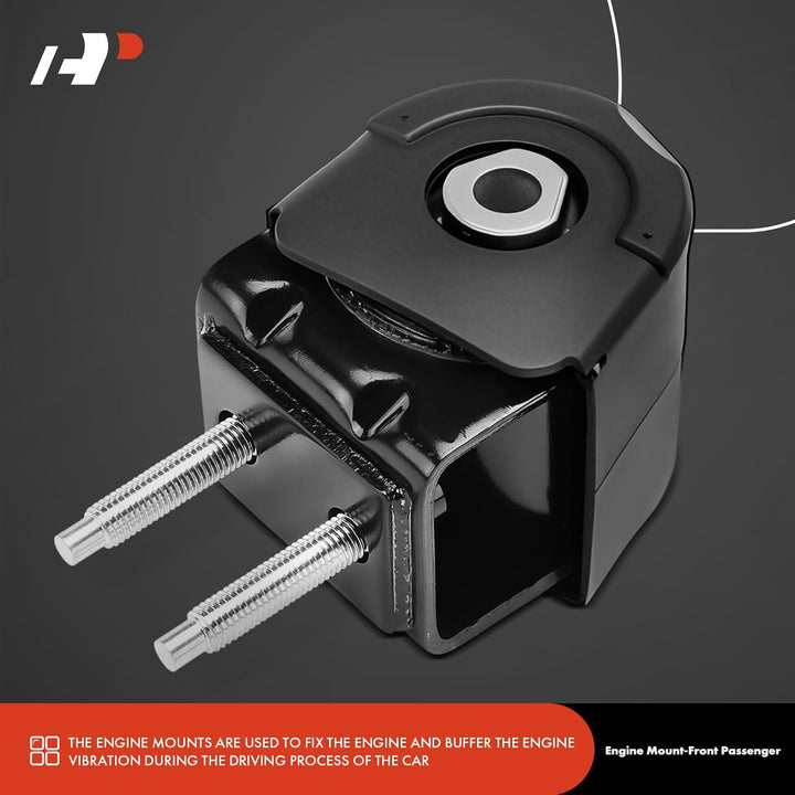 A - Premium Front Right Passenger Side Engine Motor Mount Compatible with Ford F - 150 F150 2015 - 2023, 2.7L 3.3L 3.5L - Just Closeouts Canada Inc.