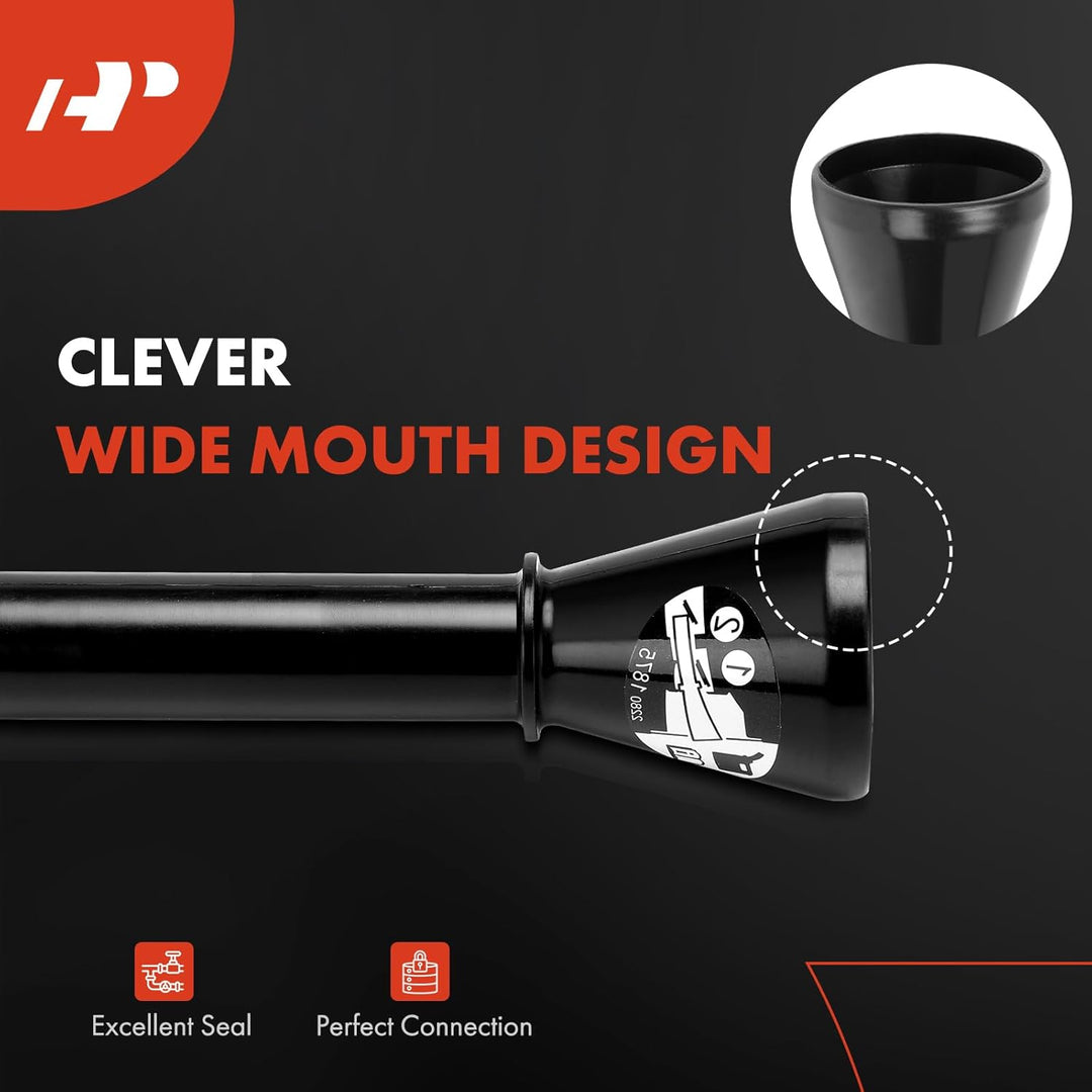 A - Premium Fuel Filler Funnel Compatible with Chevrolet Silverado 1500 1500 LD 2500 HD 3500 HD, Equinox, Malibu, Traverse, Tahoe, Camaro, Colorado, Suburban & GMC Sierra 1500 & Buick & Cadillac - Just Closeouts Canada Inc.