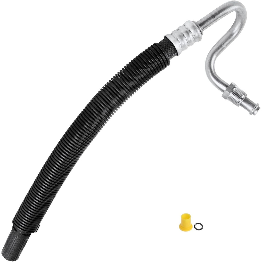 A - Premium Power Steering Return Hose Line Assembly Compatible with Ram 2500 2011 - 2018, 3500 2012 - 2018, 5.7L 6.4L, Gear To Cooler - Just Closeouts Canada Inc.