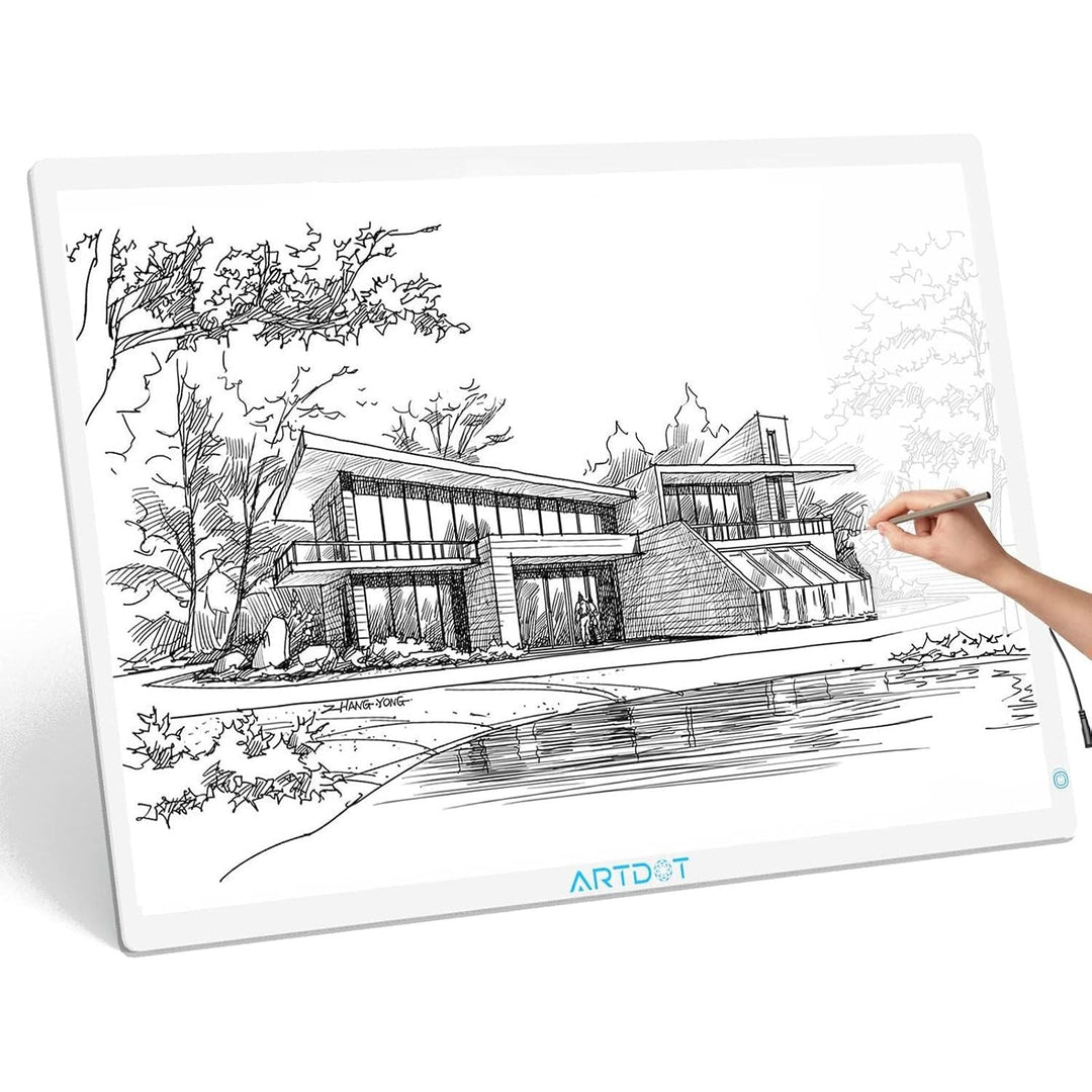 A1 LED Light Board for Diamond Painting Kits for Adults,Powered by USB and Adjustable Brightnesst Light Pad for Diamond Art with Accessories and Tools for Adults - Just Closeouts Canada Inc.