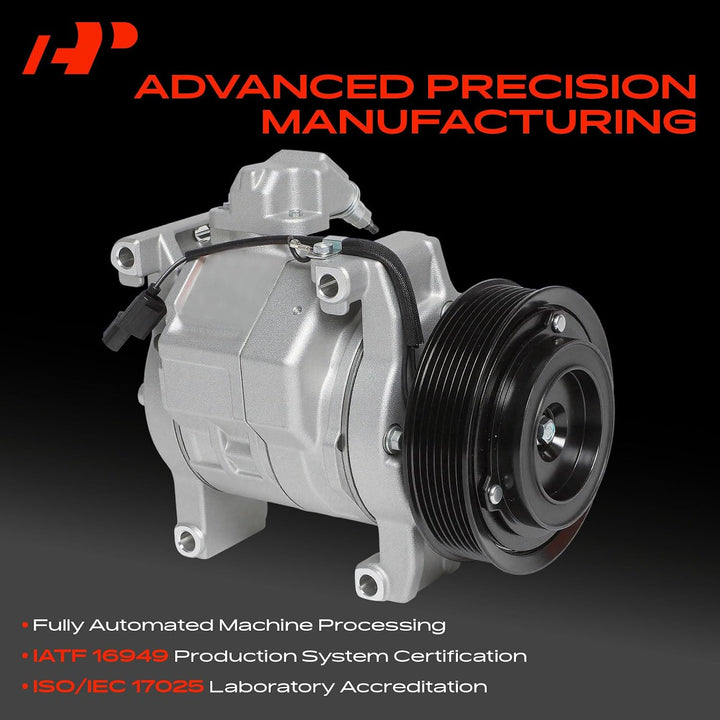 A/C Compressor with Clutch for Honda Accord 2.4L 2013–2017 — 10SRE18C - Just Closeouts Canada Inc.