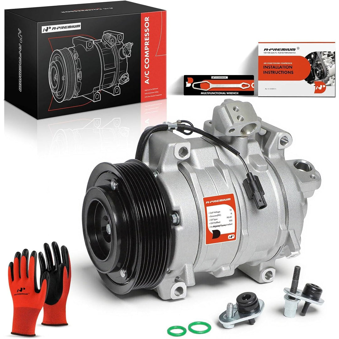 A/C Compressor with Clutch for Honda Accord 2.4L 2013–2017 — 10SRE18C - Just Closeouts Canada Inc.