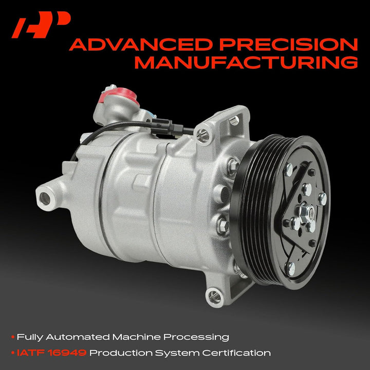 A/C Compressor with Clutch for Select Volvo 2.0L Models — PXC14 - Just Closeouts Canada Inc.