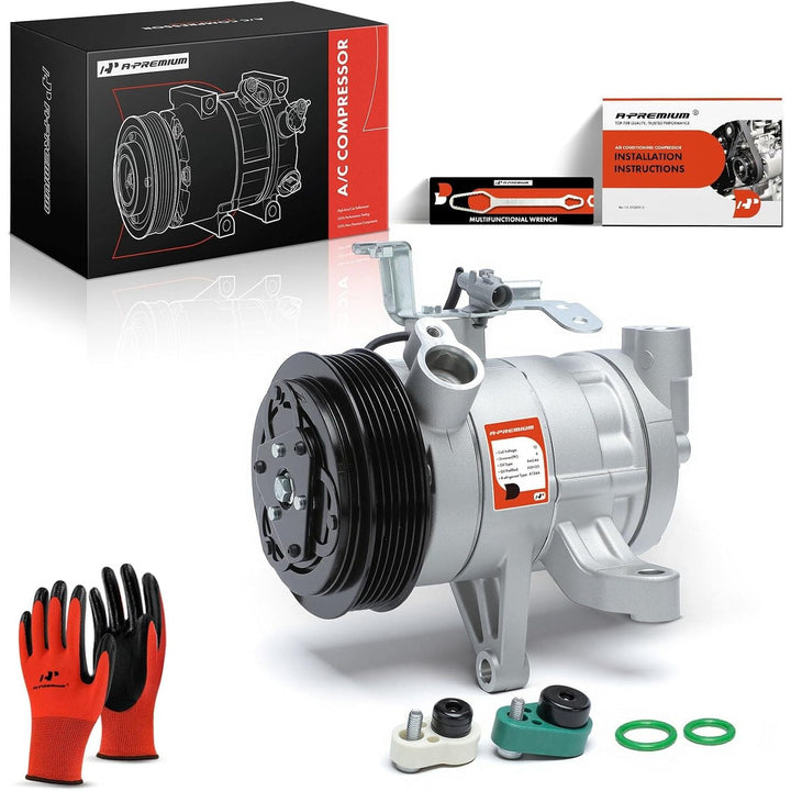 A/C Compressor with Clutch for Subaru Forester, Impreza & Crosstrek — DKV10R - Just Closeouts Canada Inc.