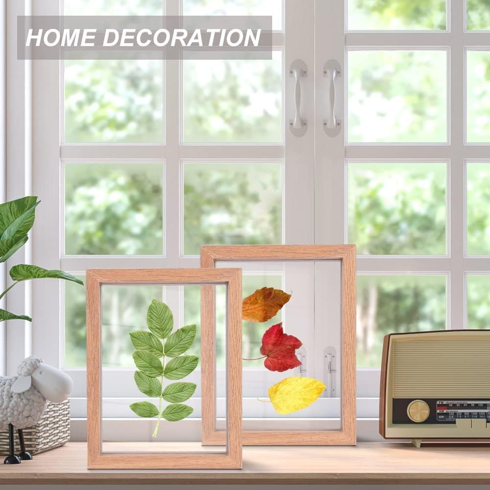 Acrylic Sheets - 2 Pack of 11x14 1/8" Thick Clear Cast Plexiglass for Picture Frame Glass Replacement, Projects Display & Painting - Laser Cut for Smooth Edges - Just Closeouts Canada Inc.