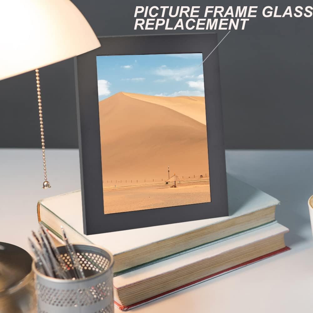 Acrylic Sheets - 2 Pack of 11x14 1/8" Thick Clear Cast Plexiglass for Picture Frame Glass Replacement, Projects Display & Painting - Laser Cut for Smooth Edges - Just Closeouts Canada Inc.