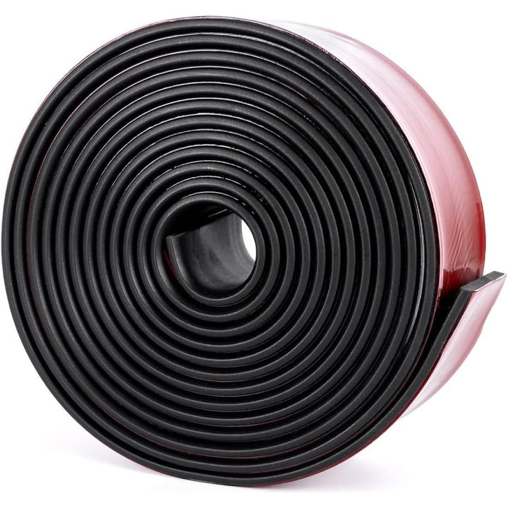 Adhesive Rubber Strips Neoprene Rubber Sheets, Rolls & Strips with Adhesive Backing Rubber Pads Self Stick Seal Rubber Gasket Tape Adhesive Back for Matting Padding - 2" Wide x 1/8" Thick x 20' Long - Just Closeouts Canada Inc.