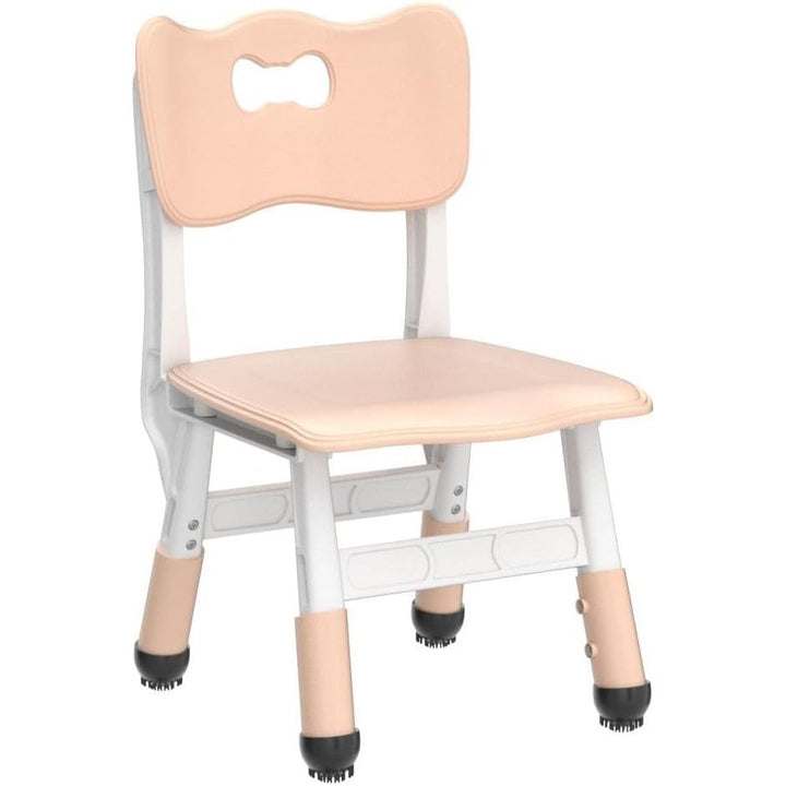 Adjustable Kids Chair (2pcs), 3 Level Height Adjustable Toddler Chair for Ages 3-8, Sturdy Child Chair with Maximum Bearing 220lbs, for Classrooms/Daycares/Homes, CPC & CE Approved - Natural - Just Closeouts Canada Inc.X003RZO7TB