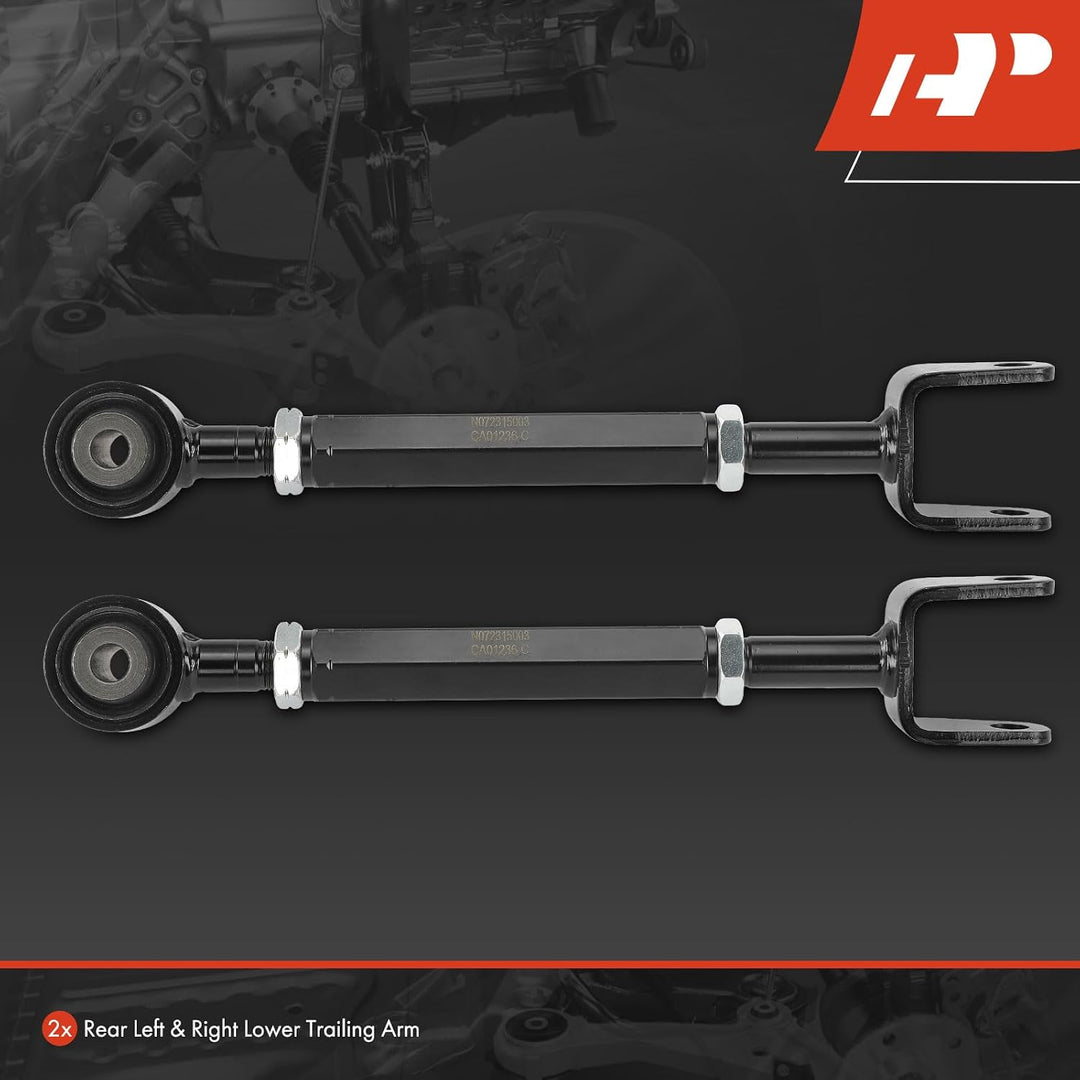 Adjustable Rear Lower Trailing Arm Pair for Infiniti Q50/Q70/M35h - Just Closeouts Canada Inc.