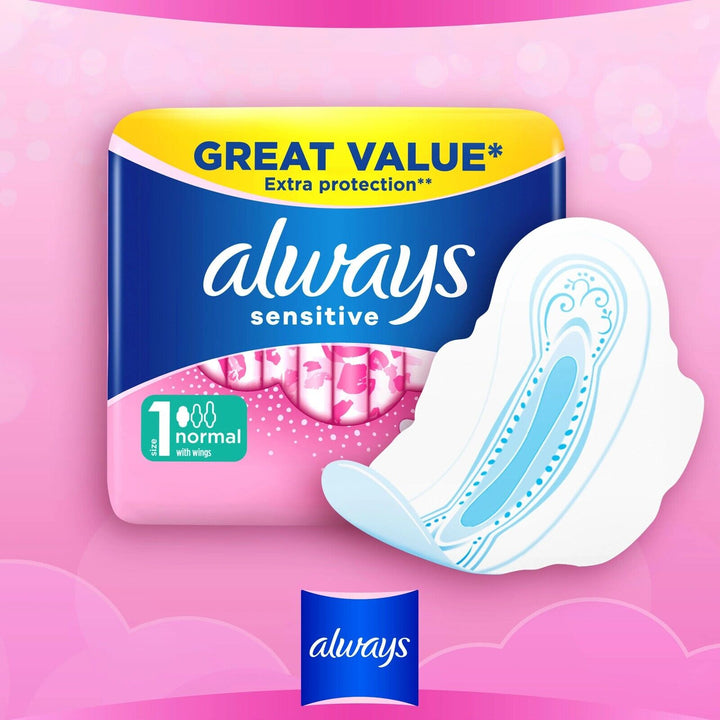 Always Sensitive Soft & Unscented Pads, 14ct - Just Closeouts Canada Inc.4015400731597