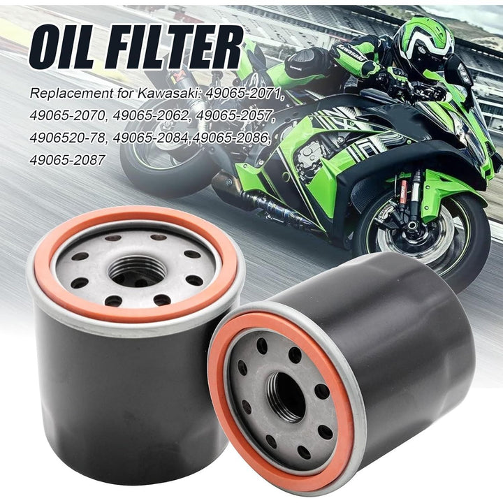 AM107423 49065-2071 Oil Filter for Kawasaki 49065-2057 820314 499532 70185 300314 FB460V FC400V FC420V FC540V Engine - Just Closeouts Canada Inc.