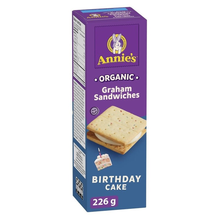 Annie's Organic Birthday Cake Graham Sandwiches, 226 g - Just Closeouts Canada Inc.013562134847