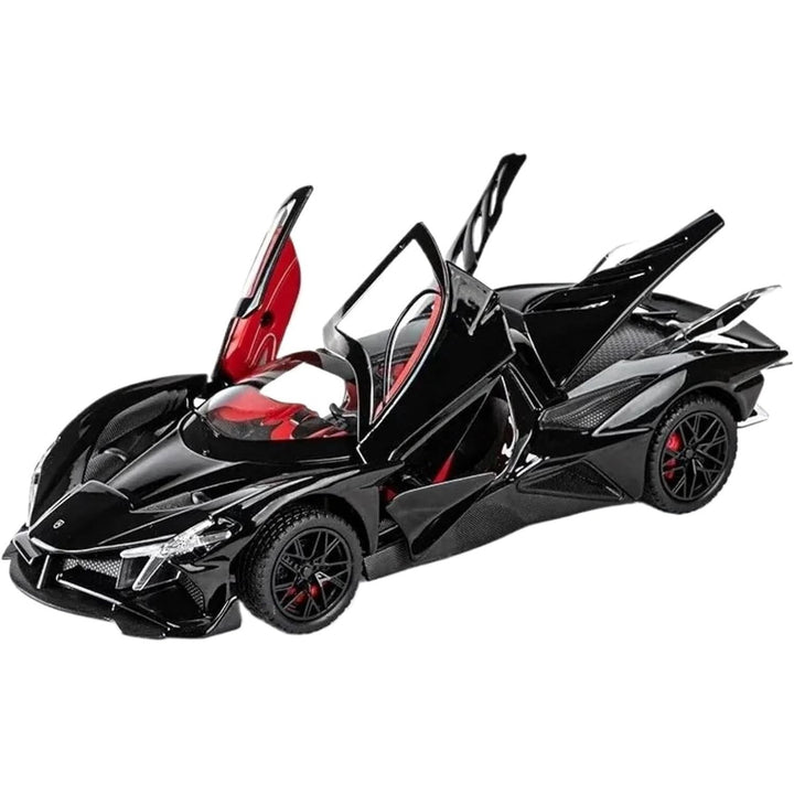 Apollo Helios Diecast Metal Car Model Collectible Car 1/24 Scale Toy Car Gift(Black) - Just Closeouts Canada Inc.