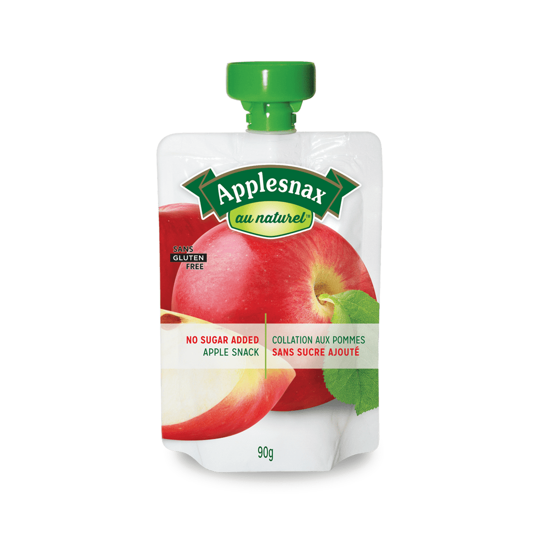 Applesnax Apple Unsweetened Pouches 4 Pouches X 90G - Just Closeouts Canada Inc.055369903127