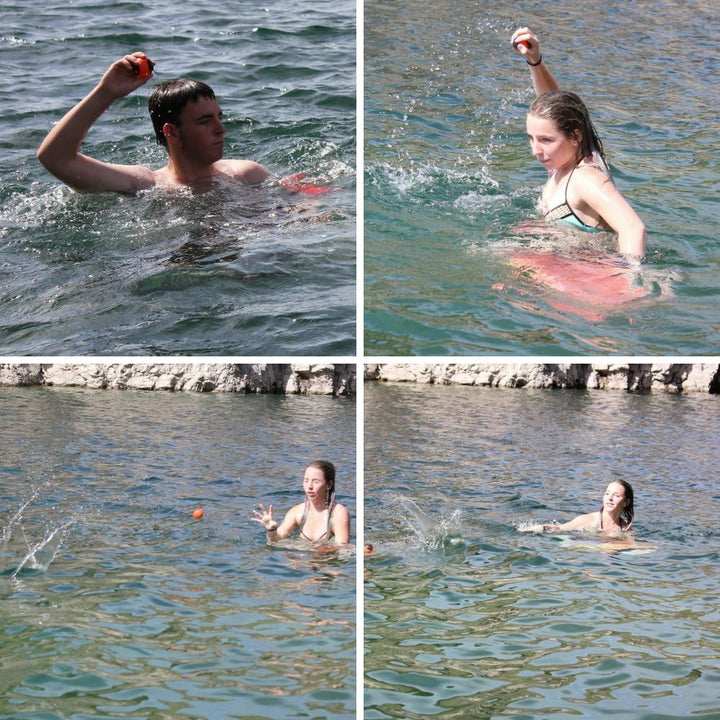 Armour Shell Water Balls Bounce On Water - Pool Ball & Beach Toys for Kids & Adults. Extreme Skipping Fun Games Everyone Will Love. (Mixed, 2 Pack) - Just Closeouts Canada Inc.