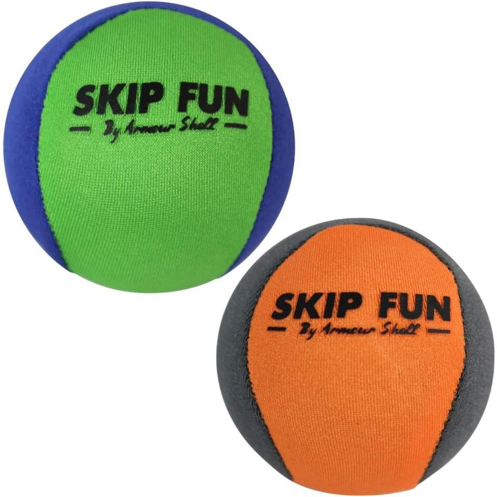 Armour Shell Water Balls Bounce On Water - Pool Ball & Beach Toys for Kids & Adults. Extreme Skipping Fun Games Everyone Will Love. (Mixed, 2 Pack) - Just Closeouts Canada Inc.