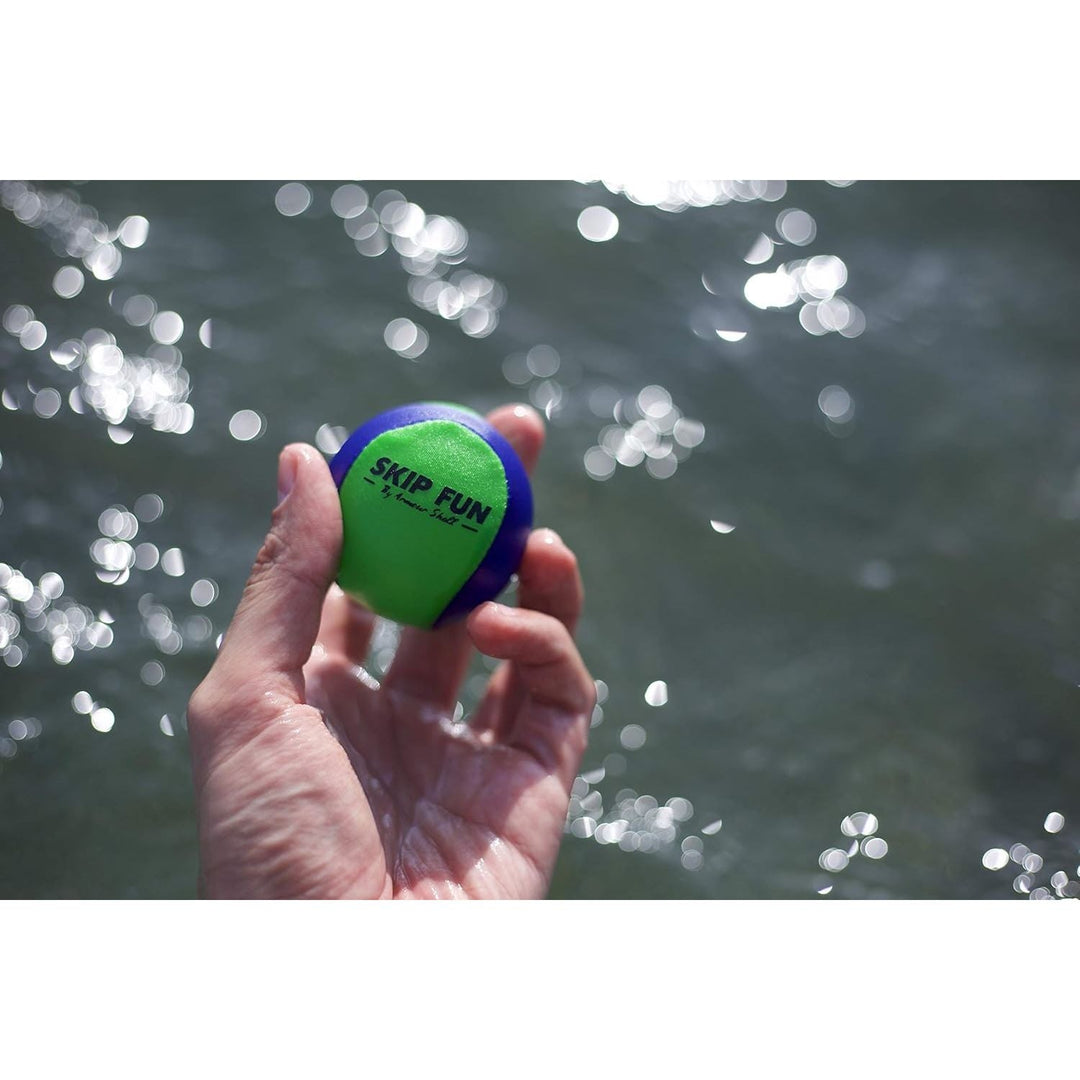 Armour Shell Water Balls Bounce On Water - Pool Ball & Beach Toys for Kids & Adults. Extreme Skipping Fun Games Everyone Will Love. (Mixed, 2 Pack) - Just Closeouts Canada Inc.