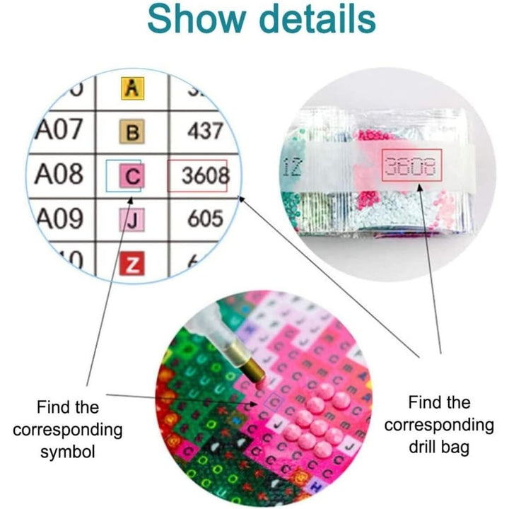 Art 5D Diamond Painting Kits for Adults, DIY Diamond Art Kits for Beginners, Marine Animals Arts and Crafts for Living Room, Kids Room 4 PCS Wall Art - Just Closeouts Canada Inc.