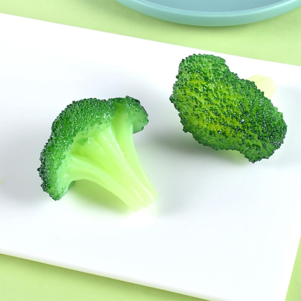 Artificial Broccoli Florets for Display, 6 Pieces - Just Closeouts Canada Inc.X004I7ZMHN