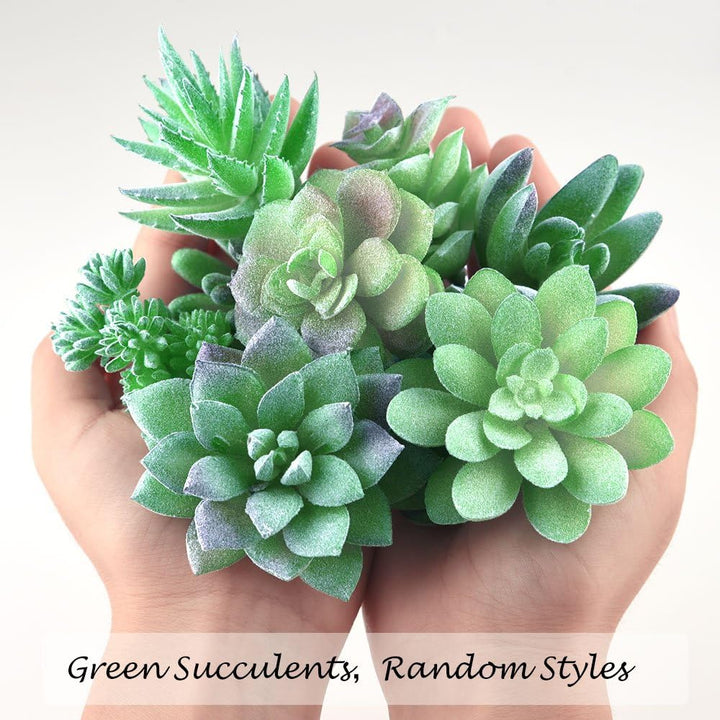Artificial Unpotted Succulent Picks, 16-Piece Assorted Set - Just Closeouts Canada Inc.