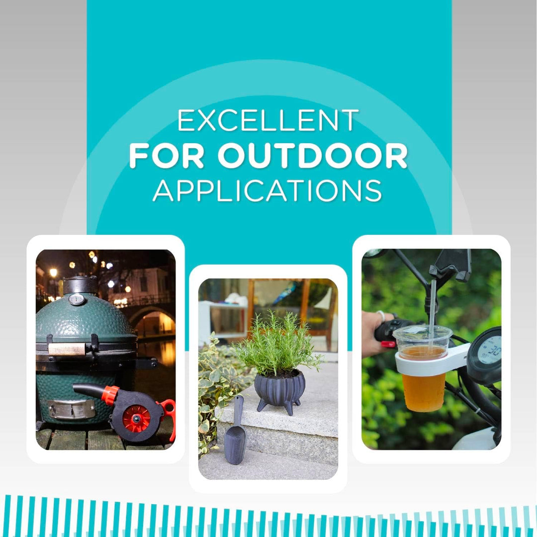 ASA Filament 1.75mm Dark Gray Green, 1kg 3D Printing Filament, Heat & Weather Resistant - ASA 3D Printer Filament Perfect for Printing Outdoor Functional Parts - Just Closeouts Canada Inc.PF01046