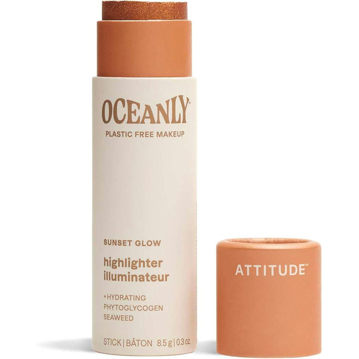 Attitude Oceanly Highlighter Stick (Sunset Glow, Unscented) - 8.5g - Just Closeouts Canada Inc.626232161571