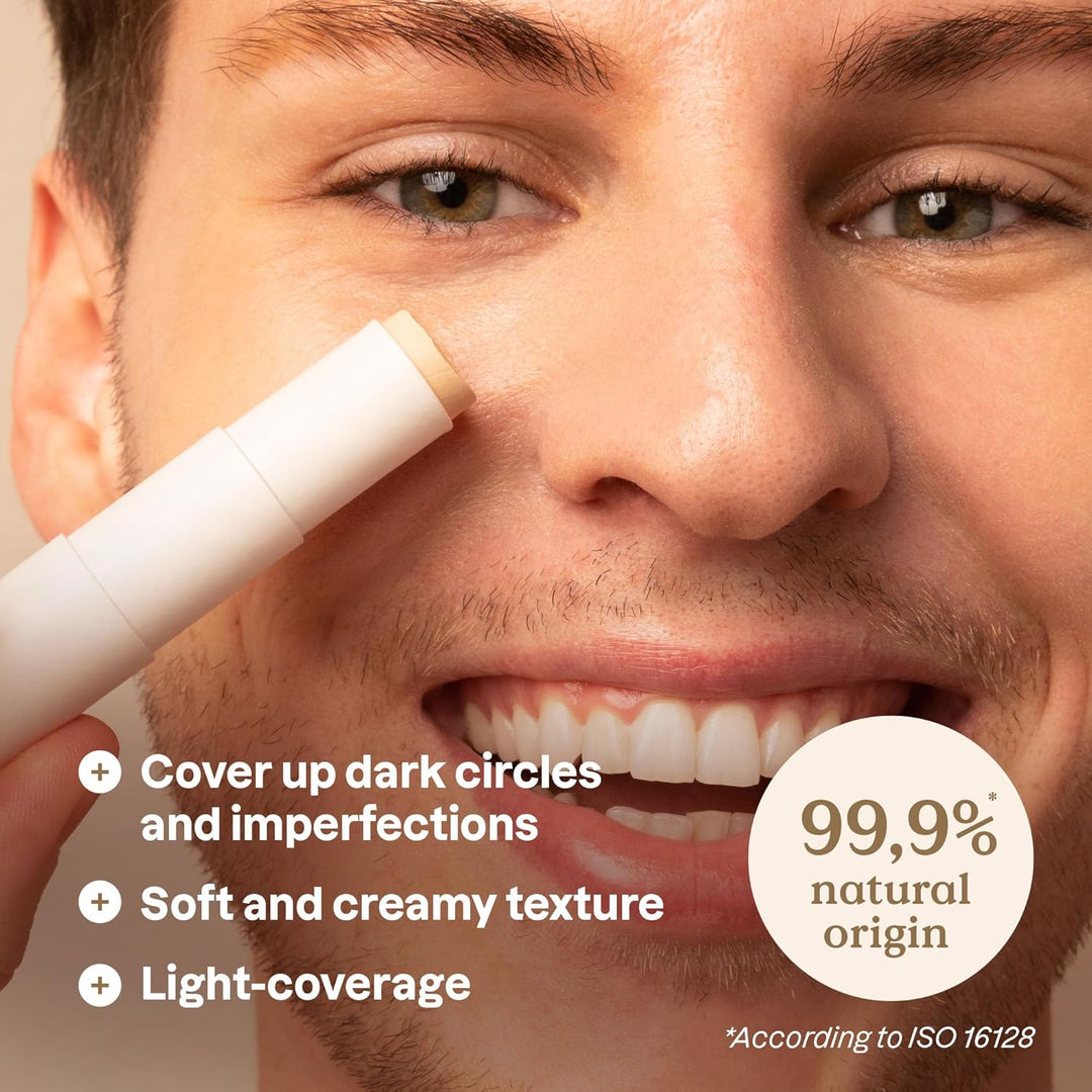 Attitude Oceanly Light Coverage Under Eye Concealer Stick, Titanium Dioxide-Free, Made in Canada, EWG Verified, Plastic-Free, Vegan Makeup, Cream, 5.7 grams - Just Closeouts Canada Inc.626232161304
