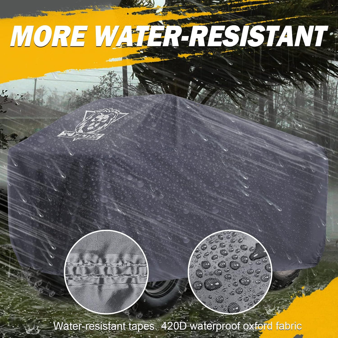 ATV Storage Cover – Grey, 82 × 48 × 46 in - Just Closeouts Canada Inc.