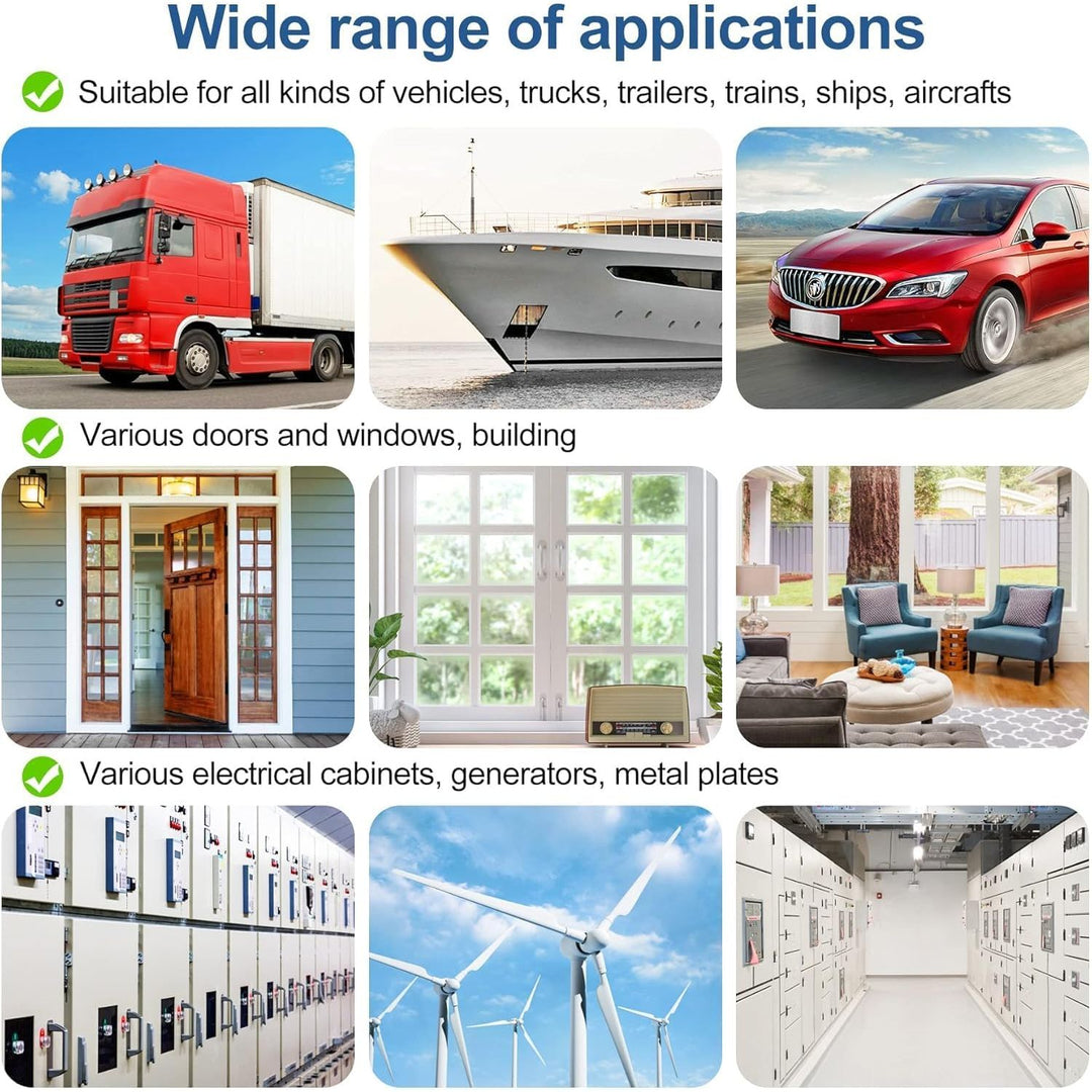 Automotive Door Weather Stripping 50Ft/15.24m Car Door Rubber Edge Trim Seal Strip Gasket with Side Bulb for Car Bus Camper Boat RV Truck Doors - Just Closeouts Canada Inc.