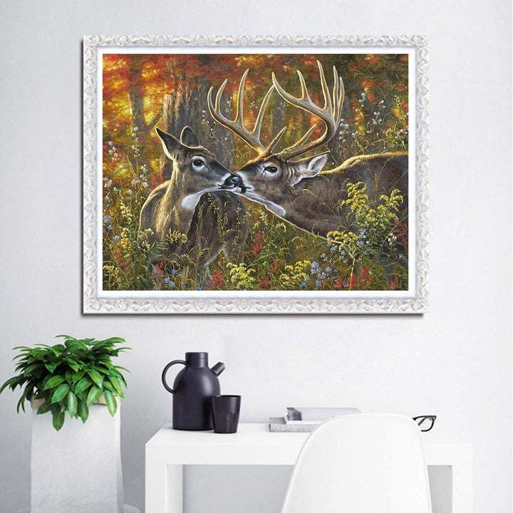 Autumn Forest Deer 5D Diamond Painting Kit, 30 x 40 cm - Just Closeouts Canada Inc.X002R56VI7