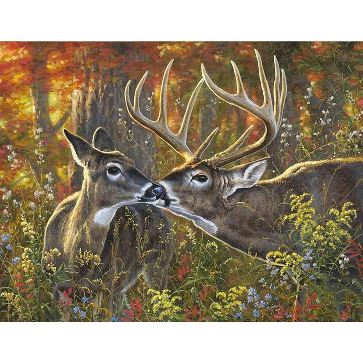 Autumn Forest Deer 5D Diamond Painting Kit, 30 x 40 cm - Just Closeouts Canada Inc.X002R56VI7