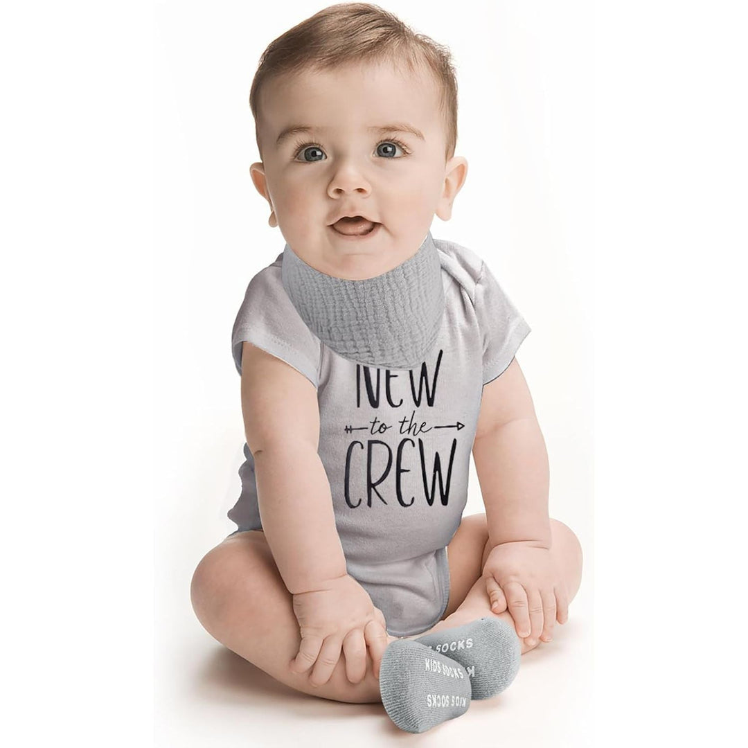 Baby Boy Girl Gift Box Set Newborn Baby Blanket, Newborn Lovey Security Blanket, Baby Wooden Rattle Toy, New Born Clothes Bibs Socks - Just Closeouts Canada Inc.