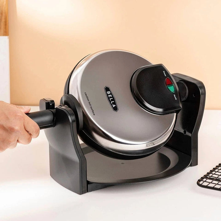 Bella Non - Stick Rotating Belgian Waffle Maker Stainless Steel, 17174 - Just Closeouts Canada Inc.829486171741