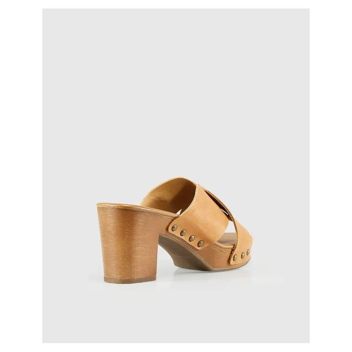 Belle & Bloom Midtown Clog Mule - Tan, Size 7 US - Just Closeouts Canada Inc.9343608122509