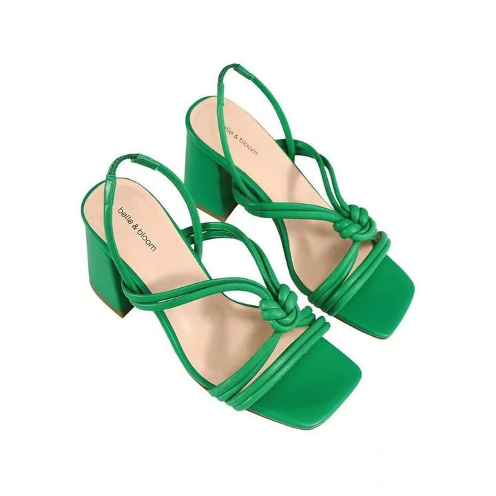 Belle & Bloom Wild Side Slingback Heel - Emerald - Just Closeouts Canada Inc.9343608123100