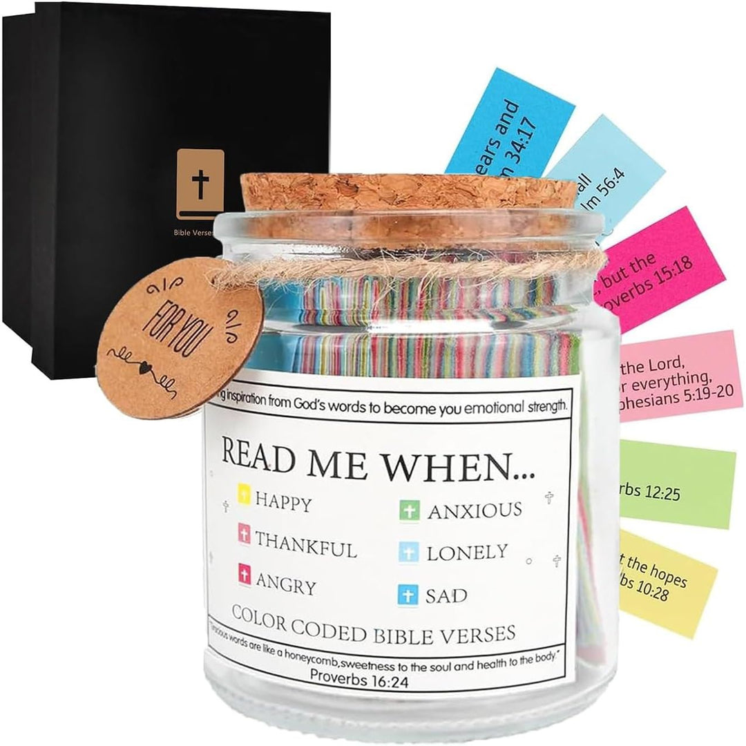 Bible Verse Hope Jar with 90 Colourful Scripture Cards - Just Closeouts Canada Inc.X004LW7KCP