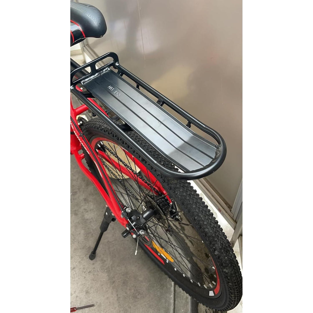 Bike Rear Rack Retractable Aluminum Alloy Bicycle Cargo Rack Mount Ebike Luggage Carrier Electric Bike Seat Post Rack - Just Closeouts Canada Inc.