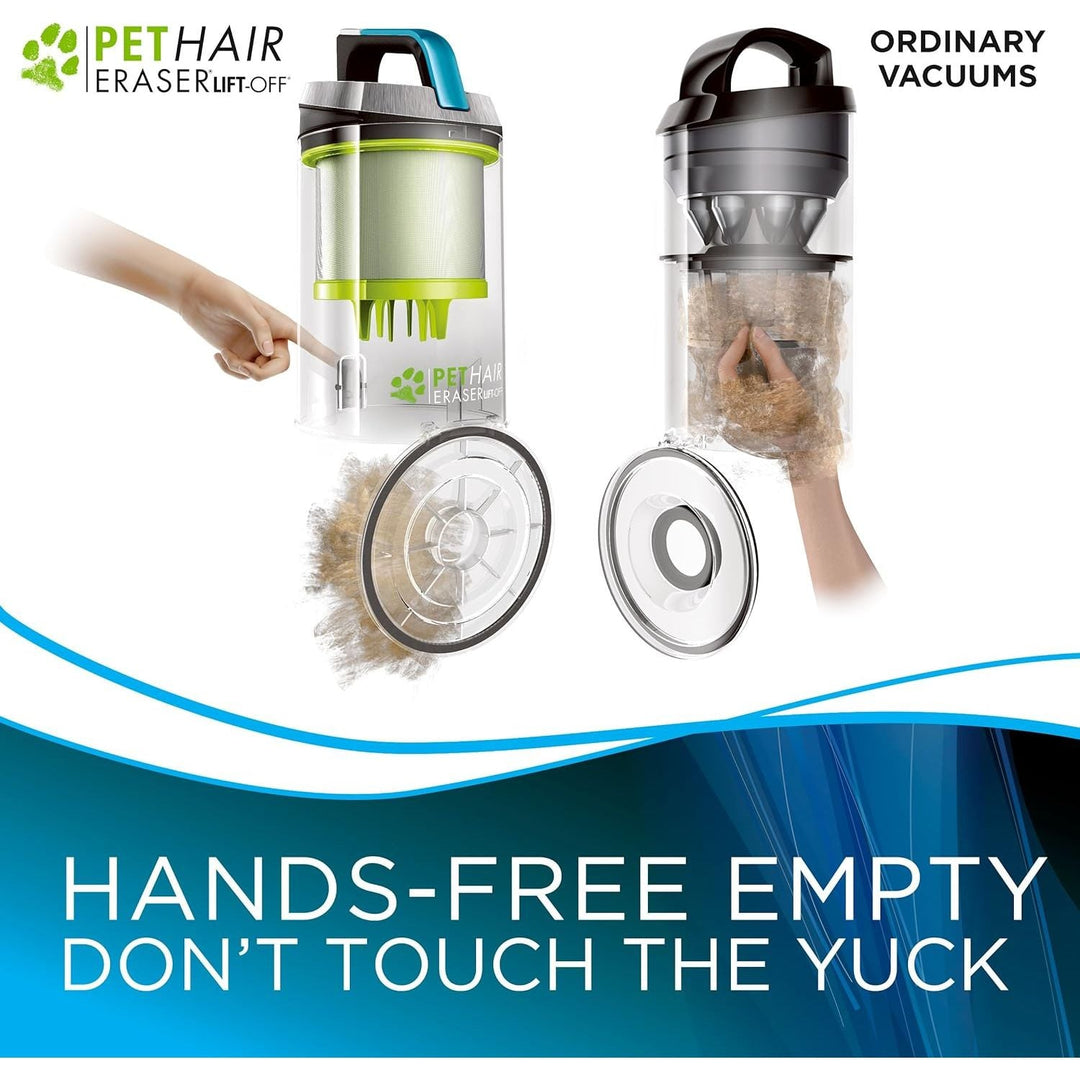 Bissell 20874 Pet Hair Eraser Lift Off Bagless Upright Vacuum - Just Closeouts Canada Inc.11120237467