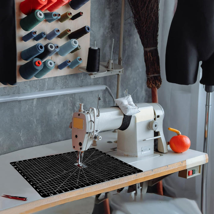 Black 12 × 20-Inch Quilting Slider Mat with Tacky Back - Just Closeouts Canada Inc.X0030IJWTP