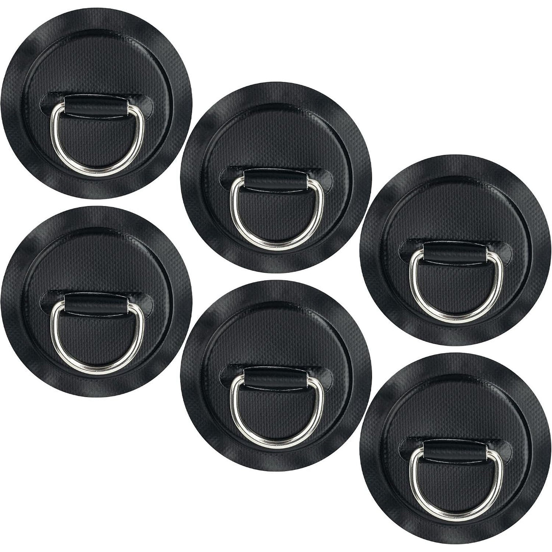 Black 4-Piece Paddle Board D-Ring Patch and Bungee Kit - Just Closeouts Canada Inc.