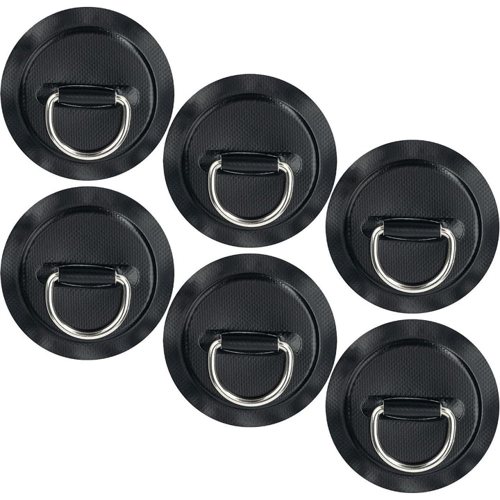 Black 4-Piece Paddle Board D-Ring Patch and Bungee Kit - Just Closeouts Canada Inc.