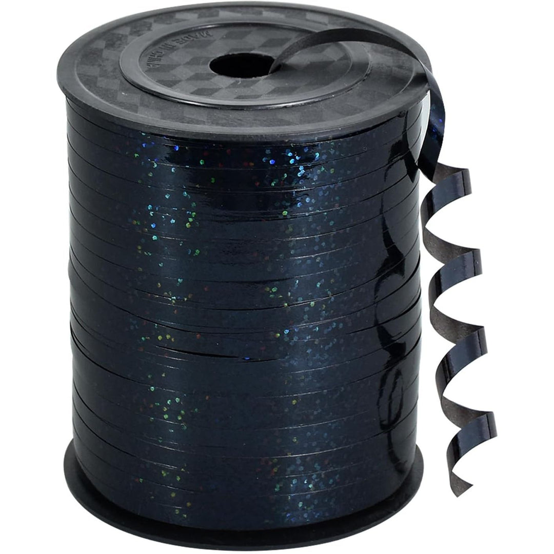Black Curling Ribbons Set 500 Yards, Rainbow Colors Balloons Ribbons Balloons Strings, Party Festival Decoration for Gift Wrapping Birthday Wedding Halloween Christmas Party Decoration - Just Closeouts Canada Inc.