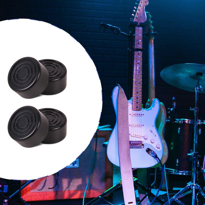 Black Guitar Pedal Footswitch Toppers, 20 Pieces - Just Closeouts Canada Inc.X004CHCF4H