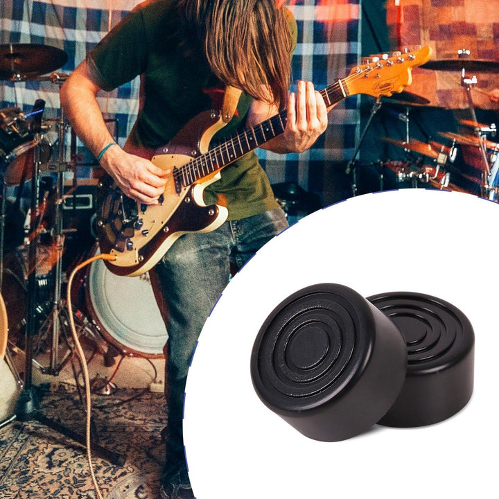 Black Guitar Pedal Footswitch Toppers, 20 Pieces - Just Closeouts Canada Inc.X004CHCF4H